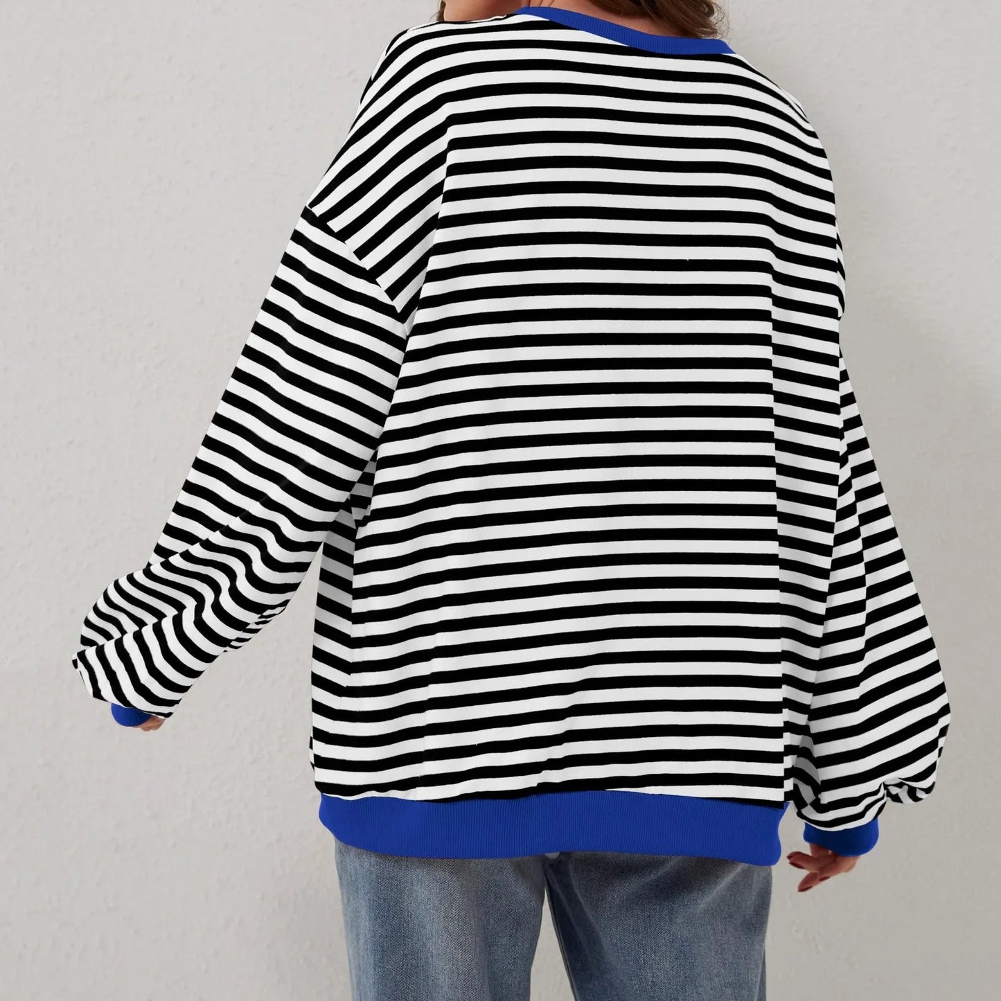 Mia Women's Striped Sweater