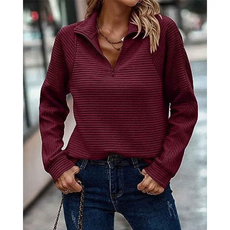 Luna Women's V-Neck Sweater