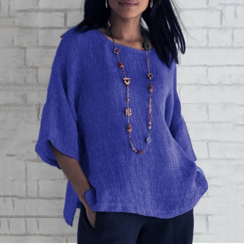 Mira Relaxed Linen Shirt