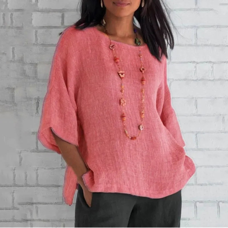 Mira Relaxed Linen Shirt