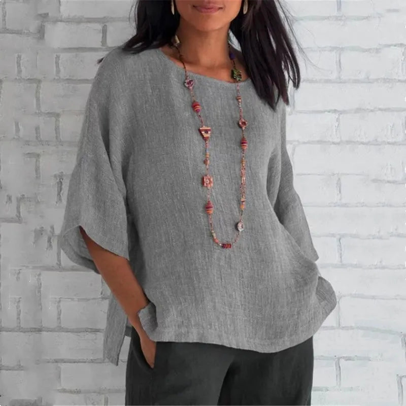 Mira Relaxed Linen Shirt