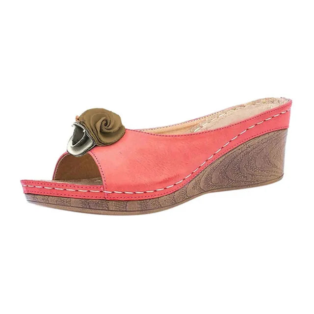 Sophia Wedge Sandals