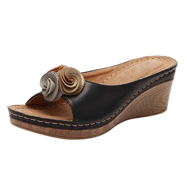 Sophia Wedge Sandals