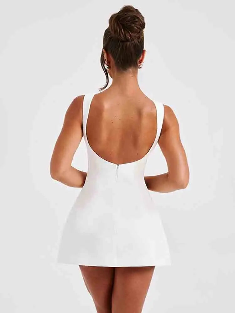 Sophia Elegant Mini Dress