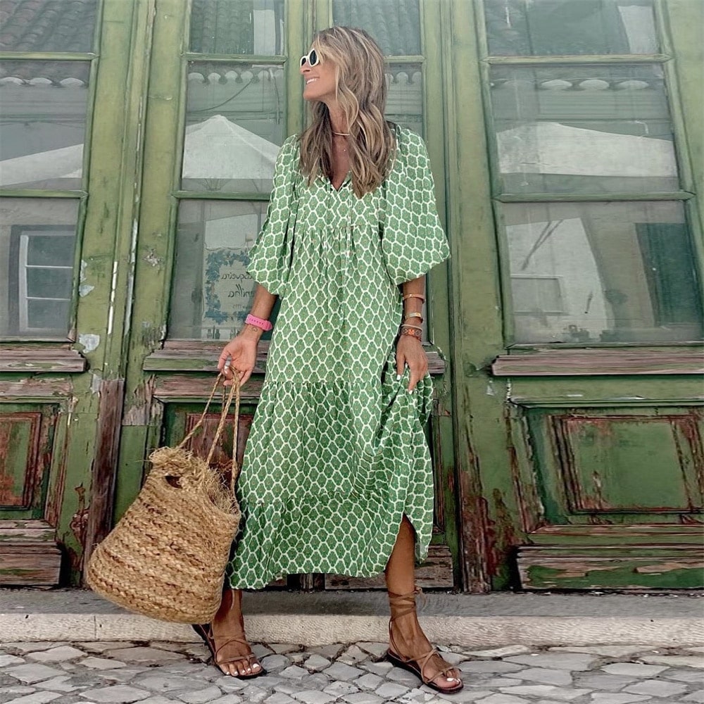 Hannah Vintage-Inspired Dress