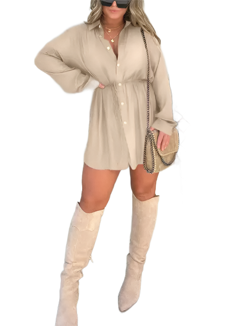Celeste Elegant Satin Dress