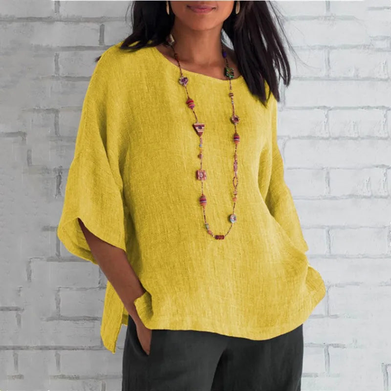 Mira Relaxed Linen Shirt