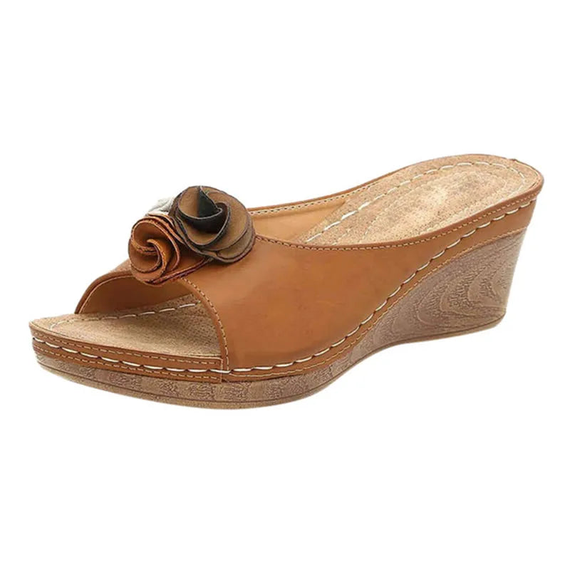 Sophia Wedge Sandals