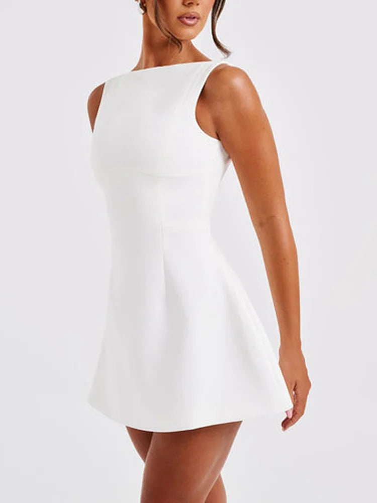 Sophia Elegant Mini Dress