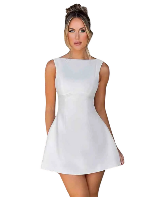 Sophia Elegant Mini Dress